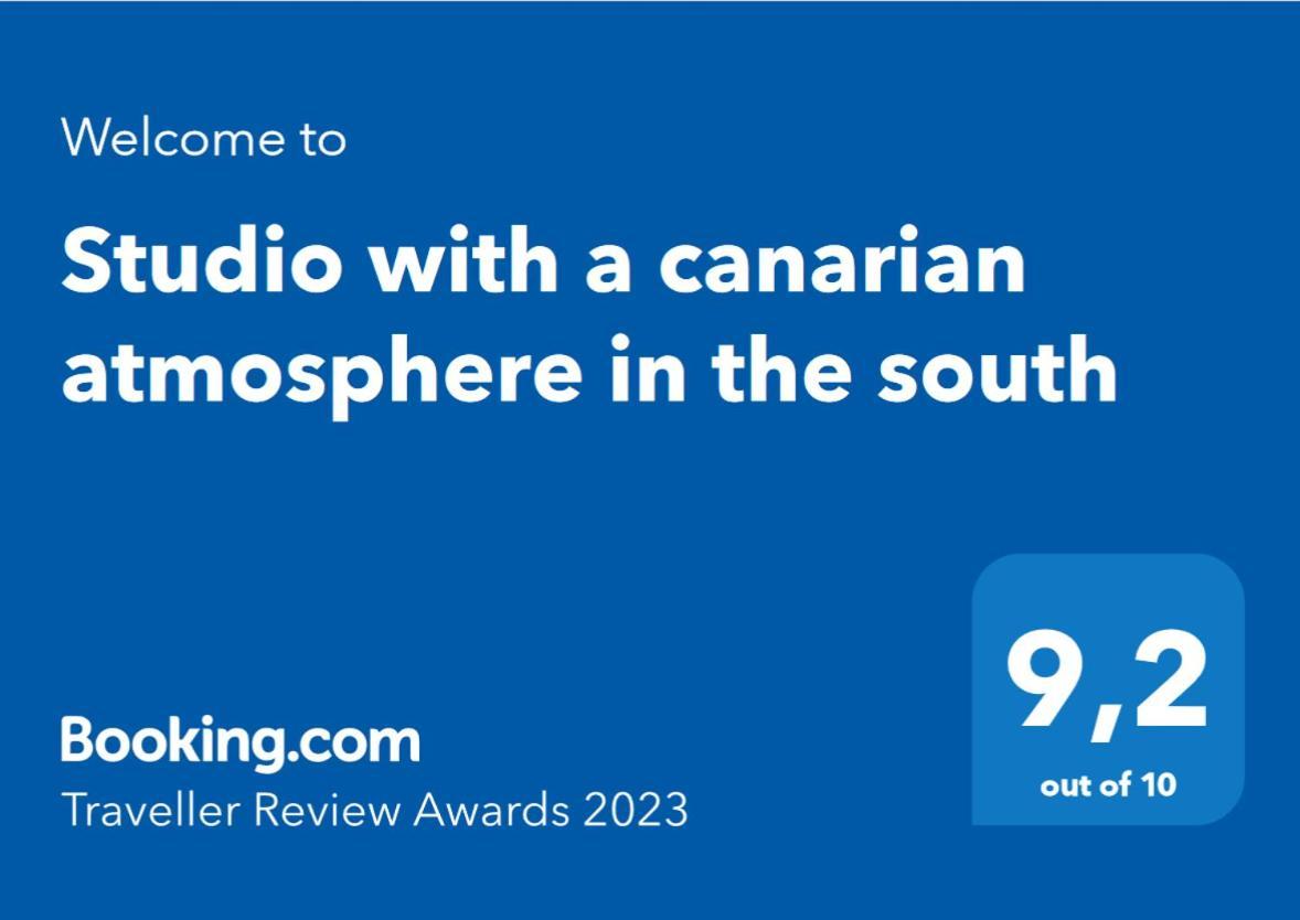 Studio With A Canarian Atmosphere In The South Коста-дель-Силенцио Экстерьер фото